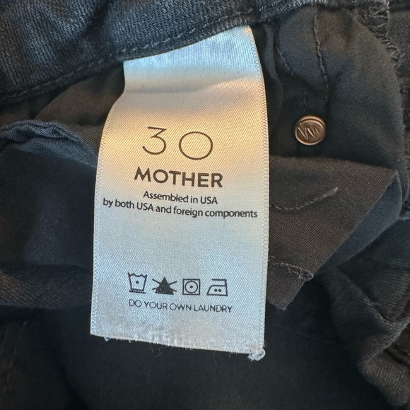 MOTHER Looker Ankle Fray In Guilty As Sin Size 30 - Picture 10 of 16